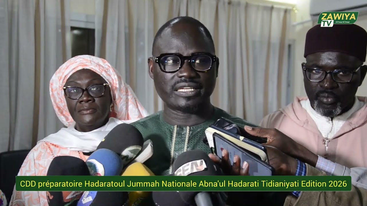 ▶️🔴 CDD 14ème Edition de la Hadaratoul Jummah Nationale de Abna'ul Hadarati Tidianiyati National 