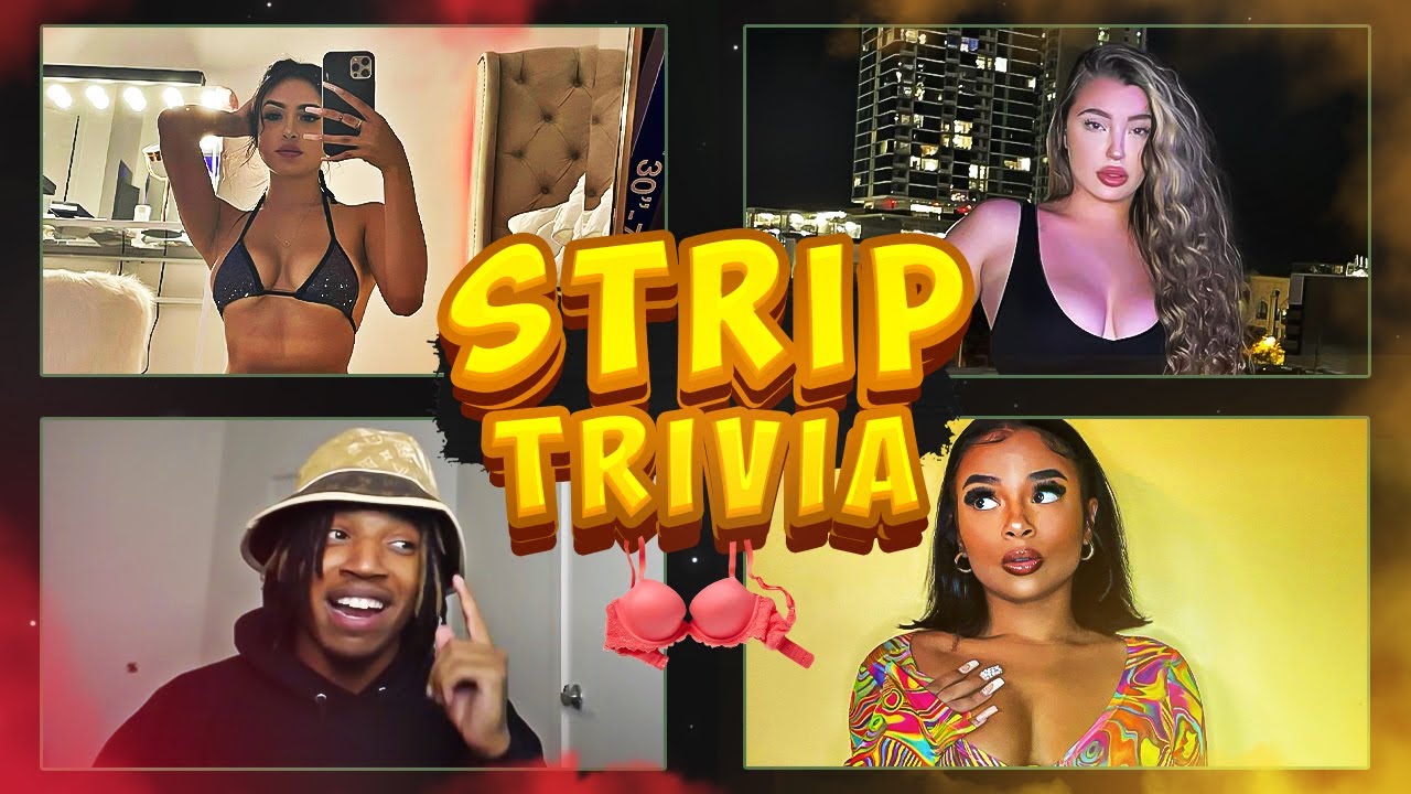 BLOU DOES A DRUNK STRIP TRIVIA CHALLENGE WITH INSTAGRAM MODELS *FULL VOD*