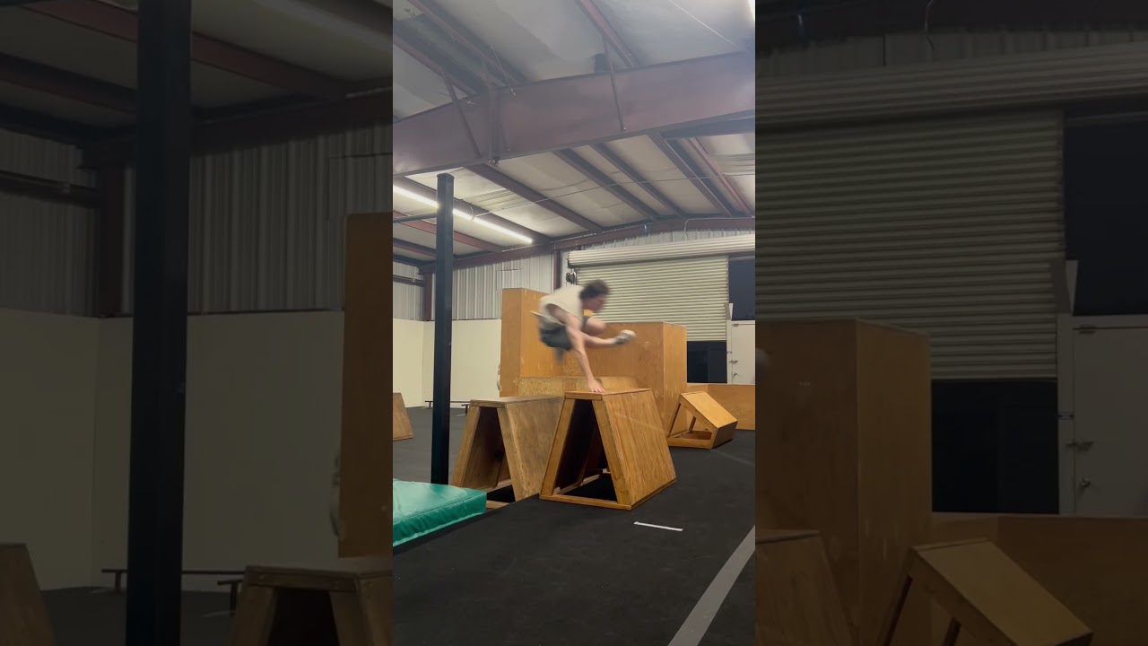 Parkour Vaults One Handed
