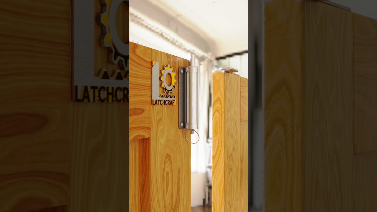 Auto Close Premium Slide Door Latch Design  