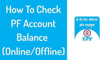 How To Check PF/EPF Balance Online 2018 - PF Balance Enquiry Number On Missed Call
