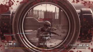 My first quad feed with a sniper MWR