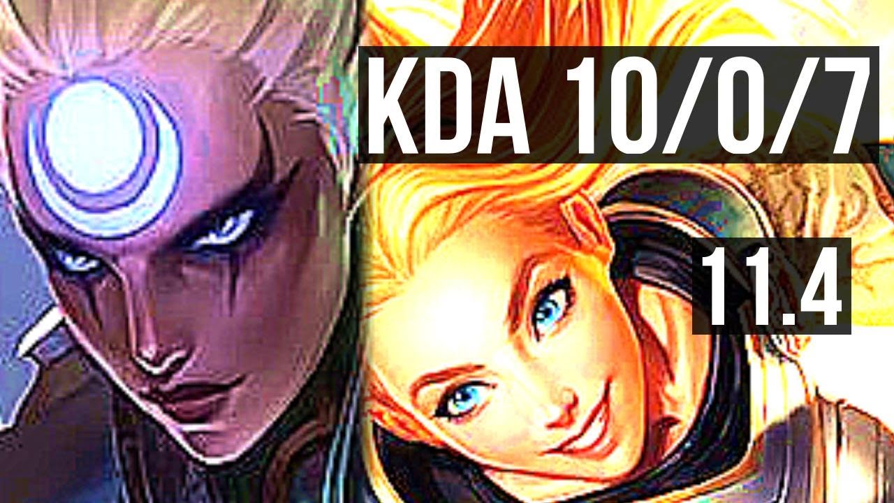 DIANA vs LUX (MID) | 10/0/7, Rank 8 Diana, Legendary | EUW Grandmaster | v11.4