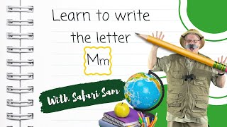 Learn to write the letter: Mm screenshot 4