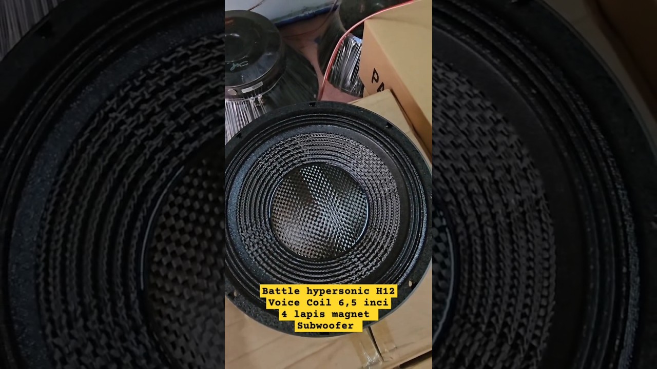 The Best DJ Speaker (Hypersonic H12 Carbon) 