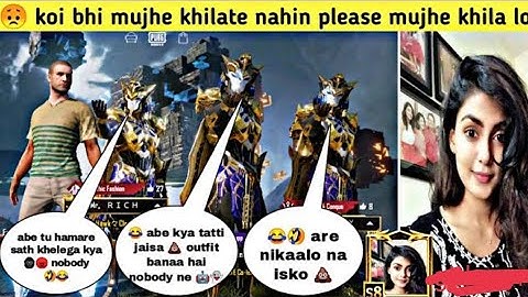 🤬Random Conqueror and Toxic Girl Call me Noob/Challenge for 1v3 TDM