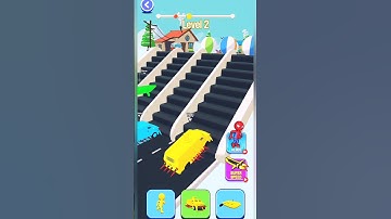 ❤️‍🔥🚓Shape Transform: shifting car level 2 #shorts #viral game