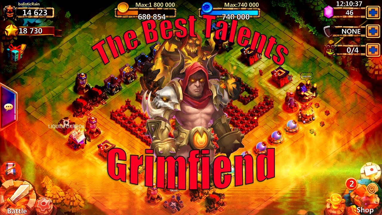 The Best Talents For Grimfiend