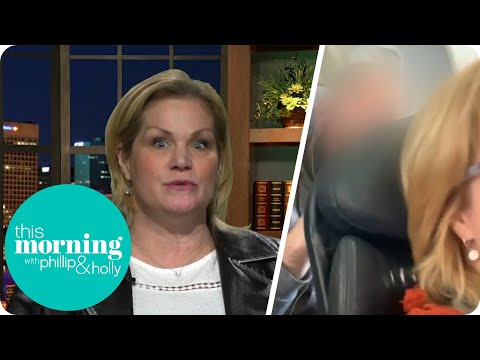 Woman Who's Seat Was Punched For Reclining On Aeroplane Speaks Out | This Morning