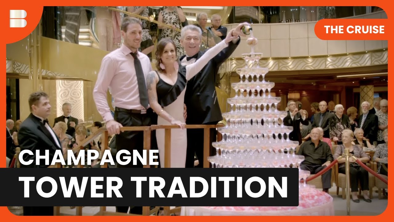 Champagne Waterfall Stuns Passengers | The Cruise