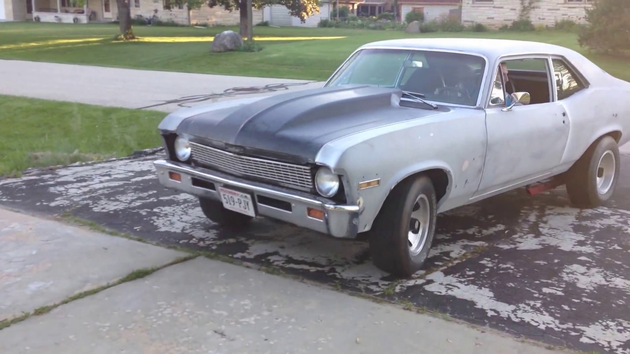 70 nova exhaust sound with thrush mufflers
