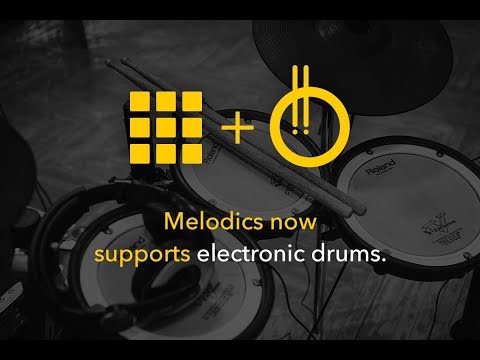 Electronic Drums Now Supported On Melodics