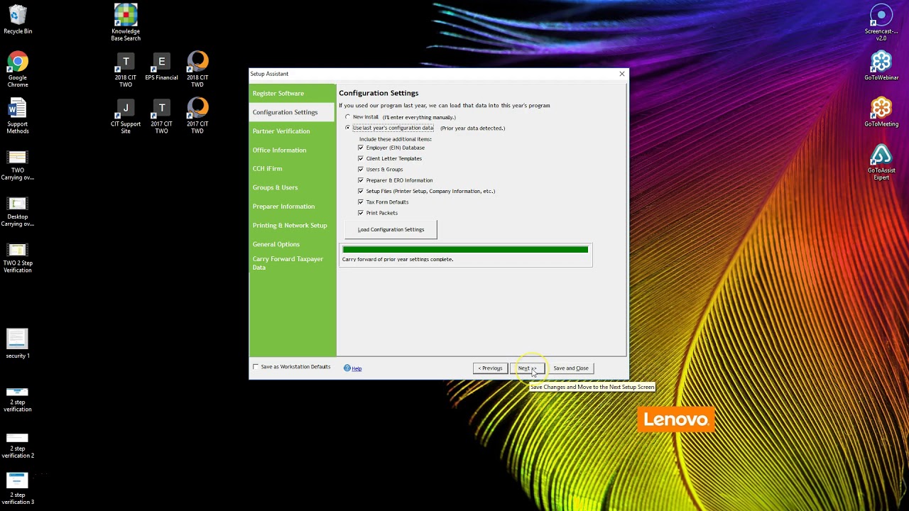 TaxWise Desktop Installation