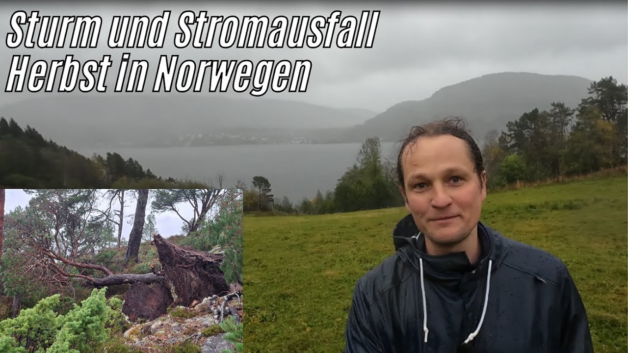 Sturm, Stromausfall und ein Thingplatz - Ein ganz normaler Oktober in Norwegen