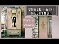 How to Apply Clear Wax to Chalk Painted Furniture: Dark and Gilding (Part 2 of Meshing Technique)
