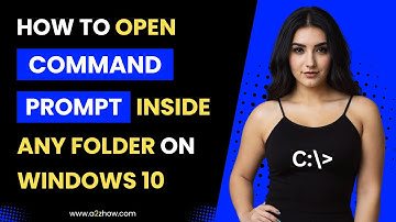 How to Open Command Prompt Inside Any Folder in Windows