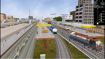 12577 DARBHANGA - MYSURU BAGMATI EXPRESS DEPART PATNA JN | PATNA TO MOKAMA | PART 1 #msts #openrails