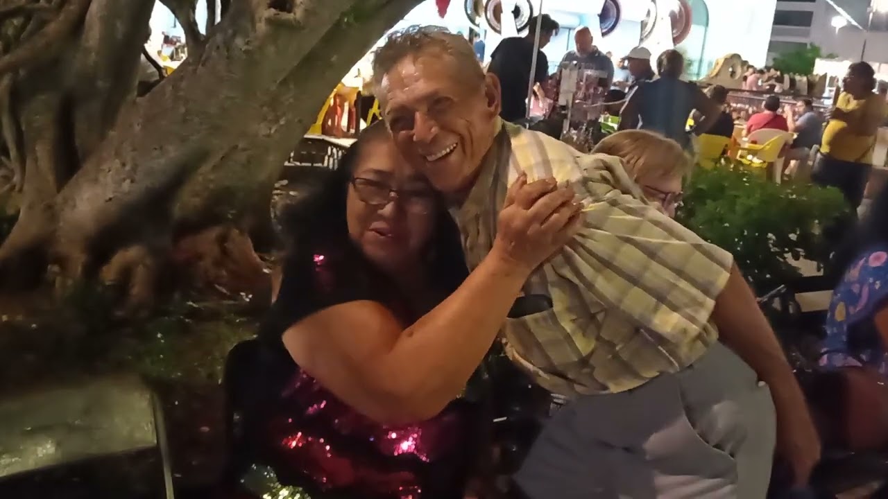 Baile en el Parque de Santiago el 23 07 2024. Primera parte.