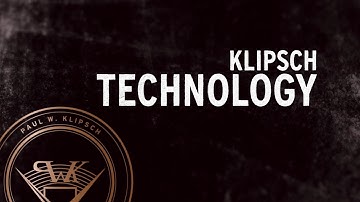 Klipsch Reference Speakers: Technology