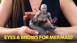 Painting the Mermaid Tail Live