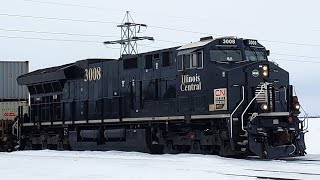 Some Friendly CN Railfanning in White Plains, Manitoba (03/12/2022)