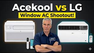 HVAC Pro Verdict: LG LW8022IVSM vs. Acekool CW4 Window AC Comparison