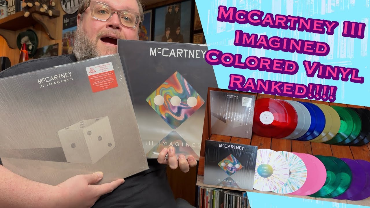 Рейтинг виниловых пластинок McCartney III Imagined!!!! #paulmccartney #rockdown #ranked #worsttob...