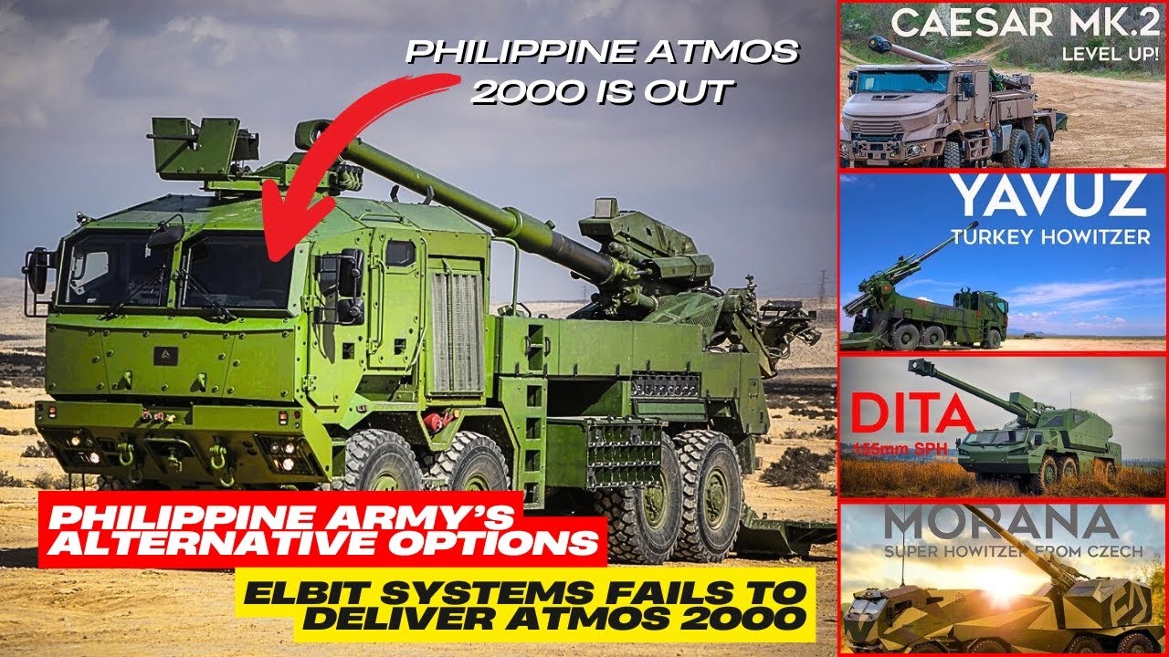 Альтернативные варианты для филиппинской армии: Elbit Systems не может поставить ATMOS 2000