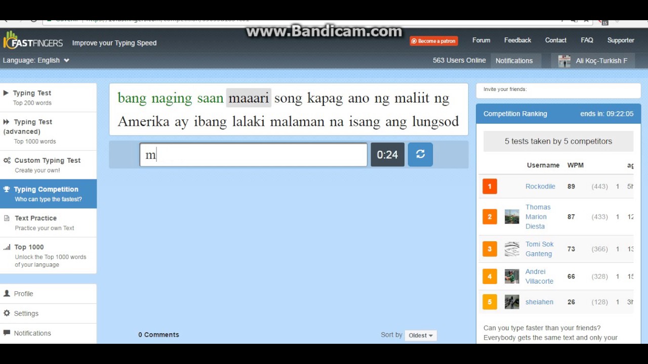 Filipino Competition - YouTube