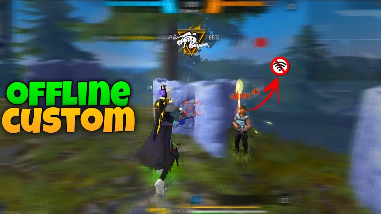 Offline custom with Random Players 😬 | Offline custom Full Gameplay 🔥 ...