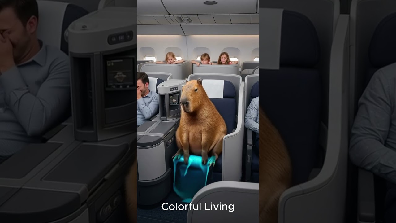 🌈 Creative Kids Paint With Capybara – Viral Trend 🎉 