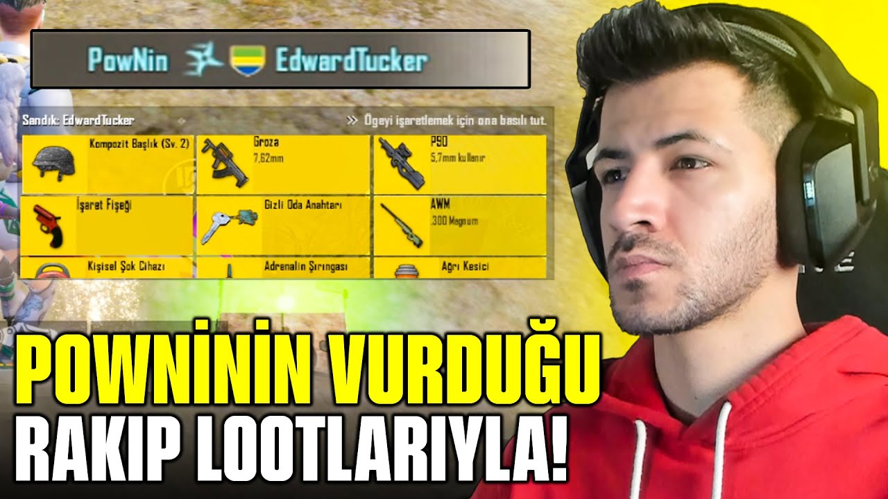 POWNİNİN VURDUĞU RAKİP LOOTLARIYLA WİN ALMAK?