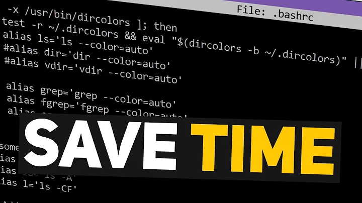 Linux Time Saving Tip: Use Bash Aliases for Commands!