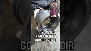 COMO MEDIR A TALA DA RODA CORRETAMENTE #buggy #bugre #wheels #dunebuggy #aircooled #offroad #hotrod