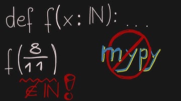 python - statische Typenchecks ohne mypy!
