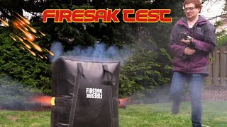 FireSak Vs. Lithium Battery Fire  Does The Protection Work?