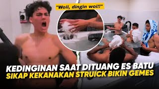 Isengnya Rafael struick !! Momen Struick Buang Es Batu Saat Icd Bath di Sesi Latihan Timnas U-23