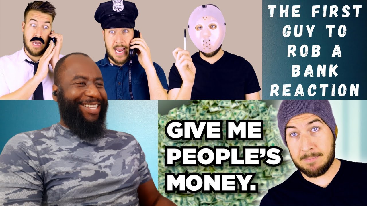 The First Guy to Rob a Bank Reaction | Ryan George