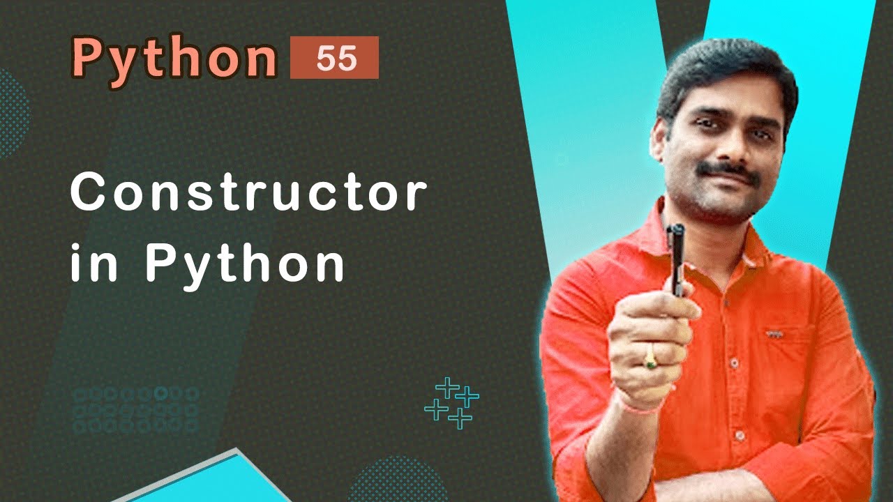 Constructor (__init__) - Python Tutorial 55 🚀 - YouTube