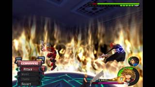 Master-Valor Sora, Auron, and Cloud VS. Axel