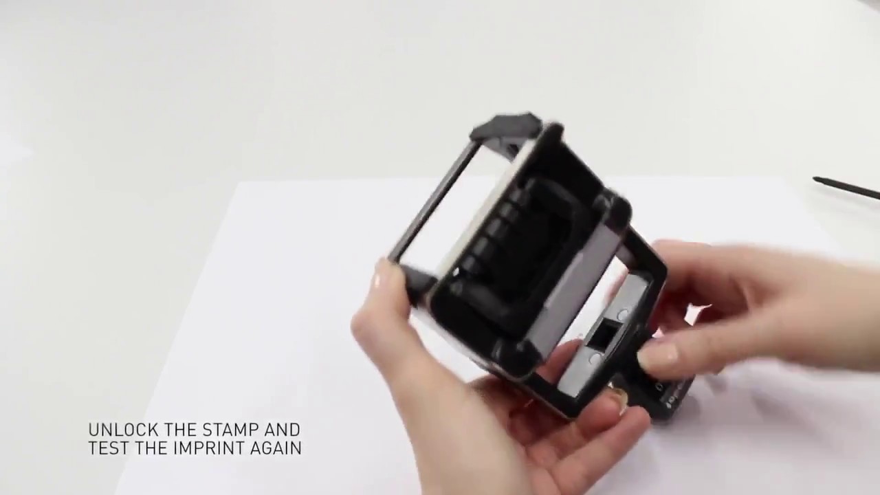 How to Adjust the Height on a Trodat Professional 4.0