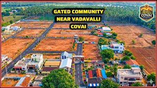 Gated Community Plots For Sale Vadavalli To Thondamuthur Road Coimbatore
