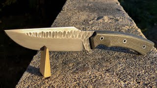 How to make knife with basic tools