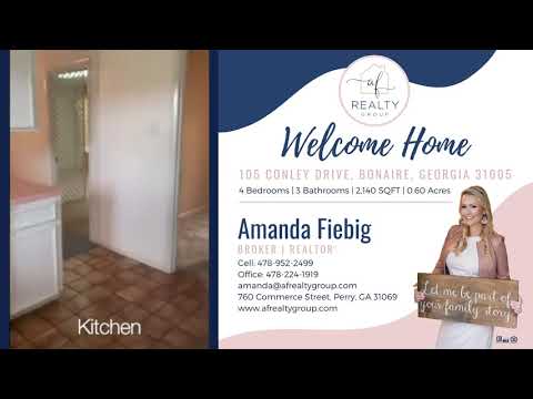 105 Conley Drive, Bonaire, GA home video tour