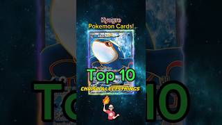 Top 10 Pokémon KYOGRE cards 💦 #shorts #top10 #kyogre