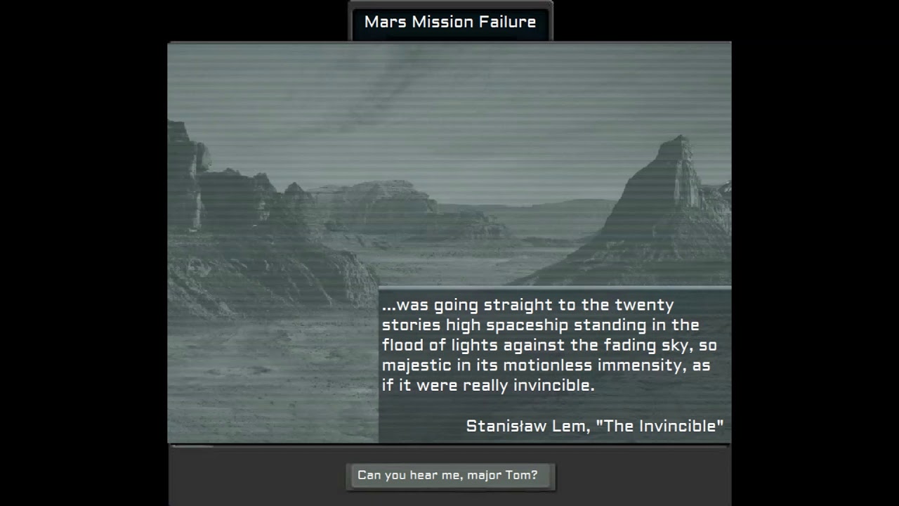 TNO Custom Super Event: Mars Mission Failure