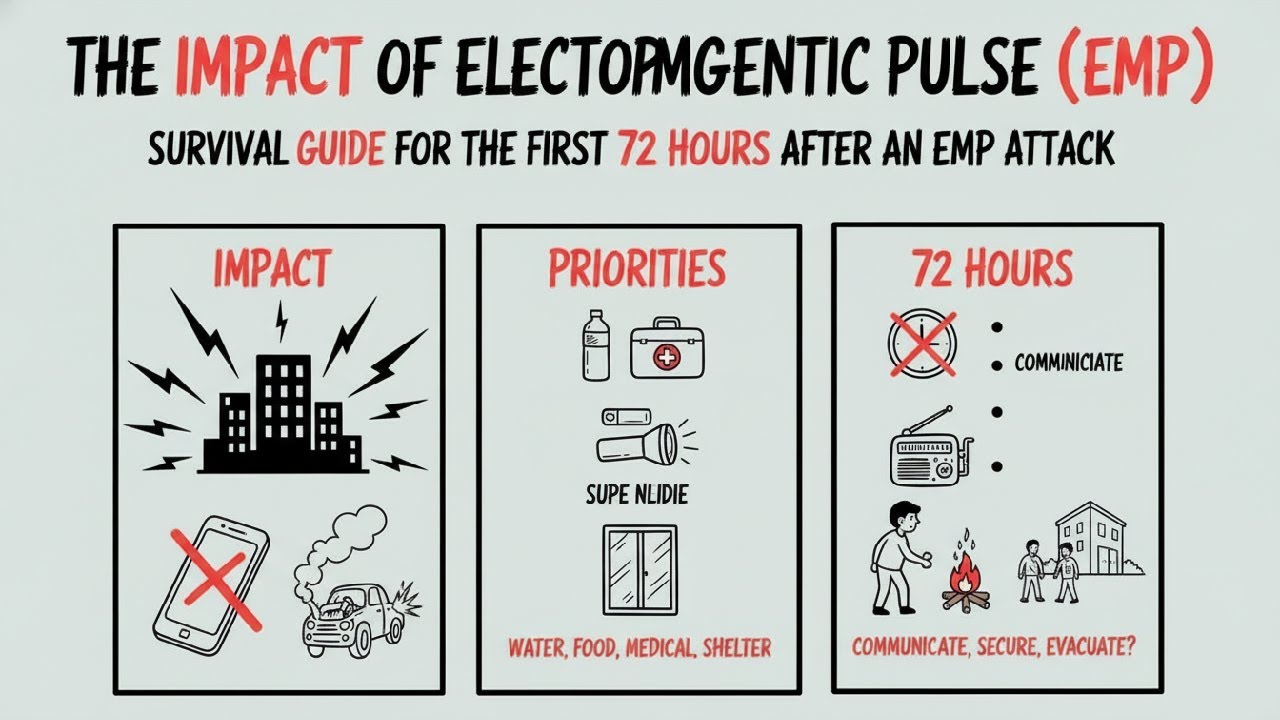 Влияние электромагнитного импульса (ЭМИ) и руководство по выживанию в первые 72 часа после атаки ...