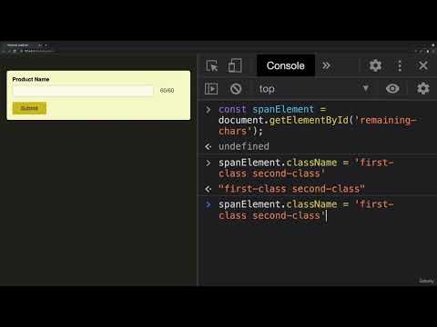 Managing CSS Classes With JavaScript [Day 36]        #javascript  #CSSClasses