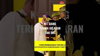 Tokoh Dap Terima Gelaran Tan Sri