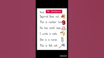 Alphabet Sentences Reading Practice